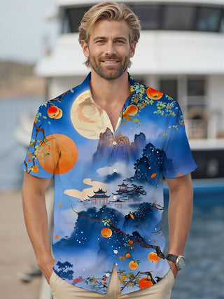men's shirt front view