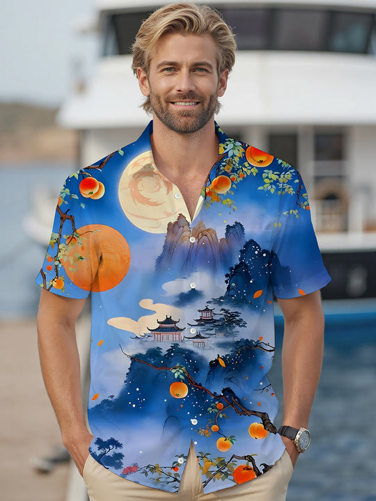 men's shirt front view