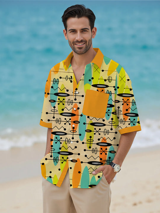 men's shirt front view