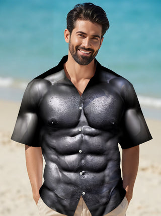 men's shirt front view