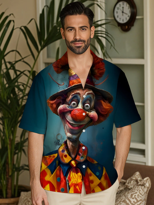 men's shirt front view
