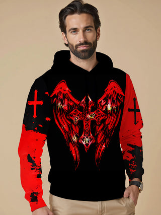 men's graphic sweatshirt shirt front view