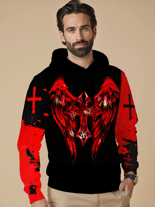 men's graphic sweatshirt shirt front view