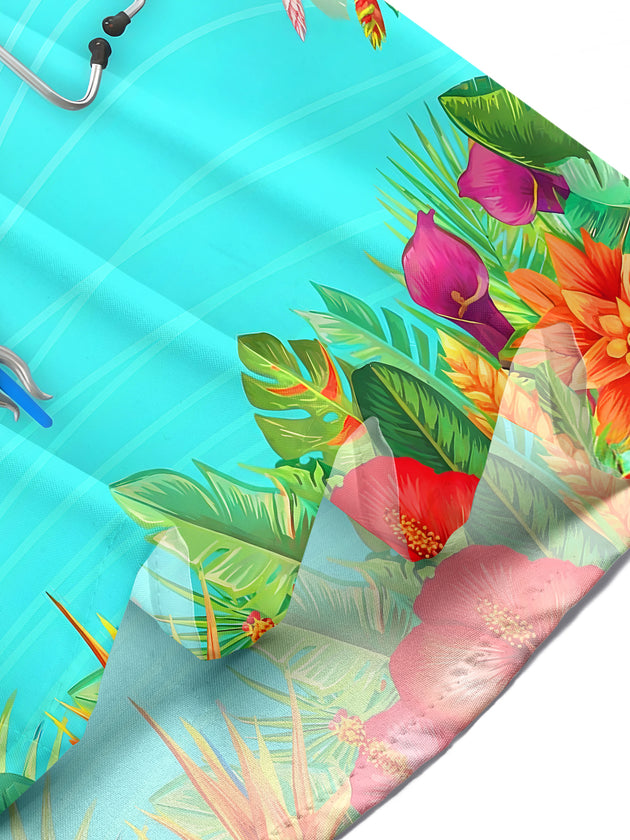 men's Hawaiian shirt tropical beach vacation
