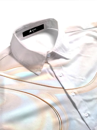 Abstract Women's Short Sleeve Shirts