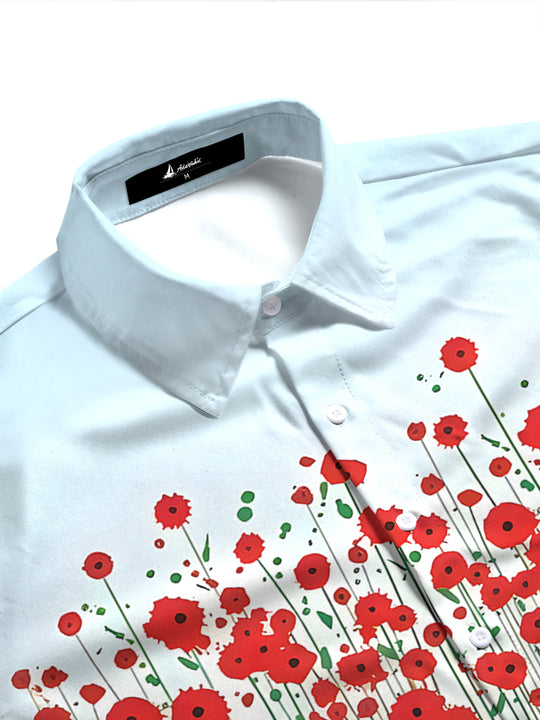 Floral Women's Short Sleeve Shirts