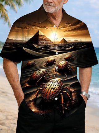 men's shirt front view