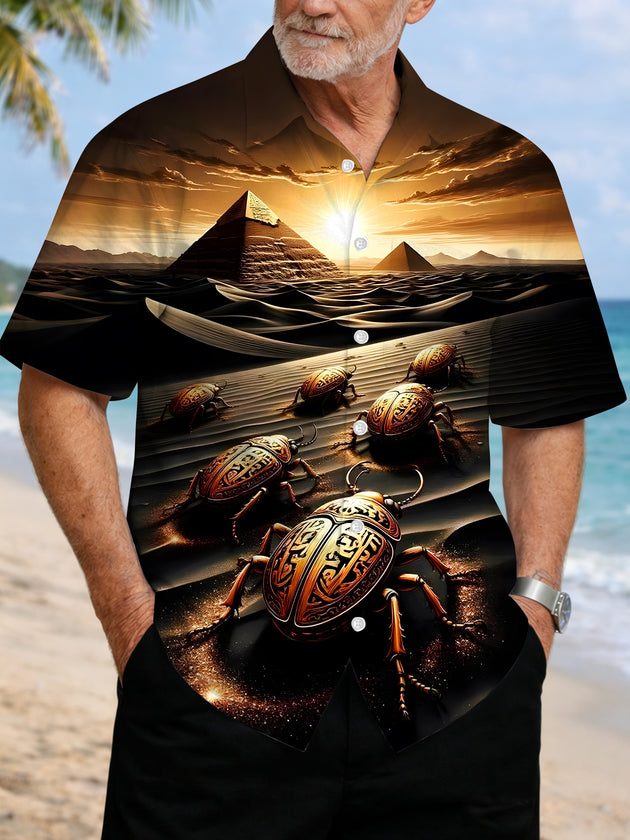 men's shirt front view