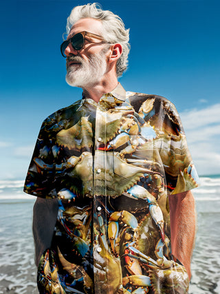 men's shirt front view