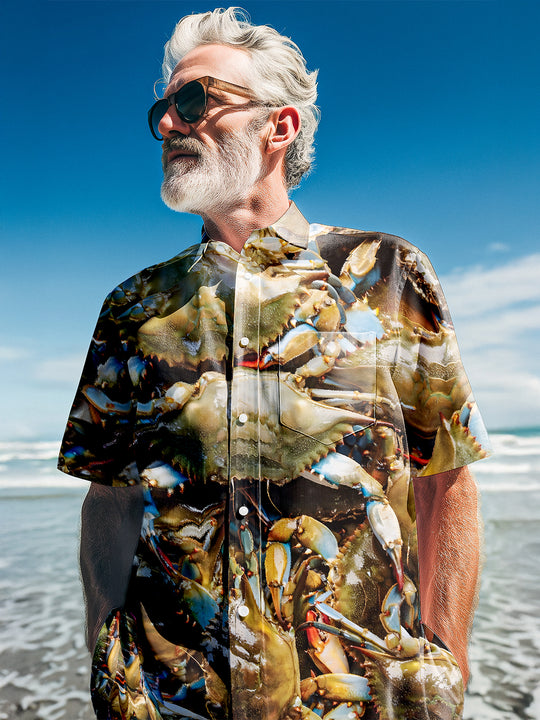 men's shirt front view