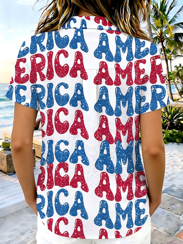 American Cow Women's Short Sleeve Shirts