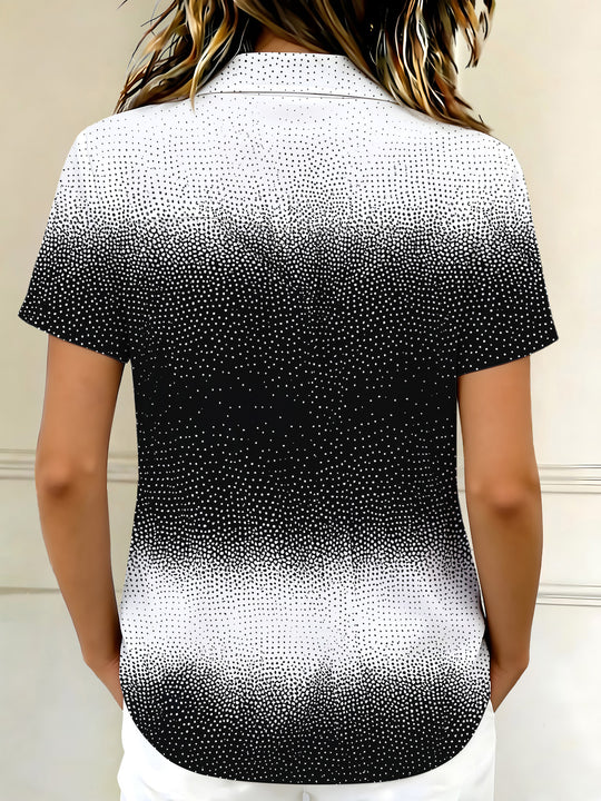 Tie Dye Women's Short Sleeve Shirts