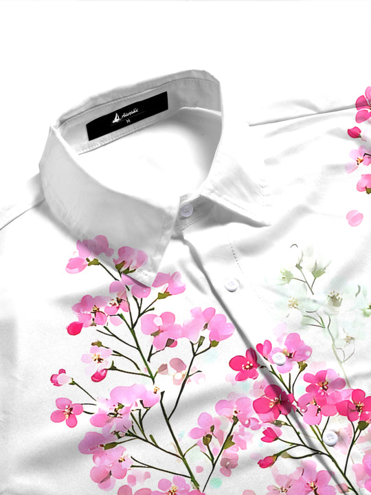 Floral Women's Short Sleeve Shirts