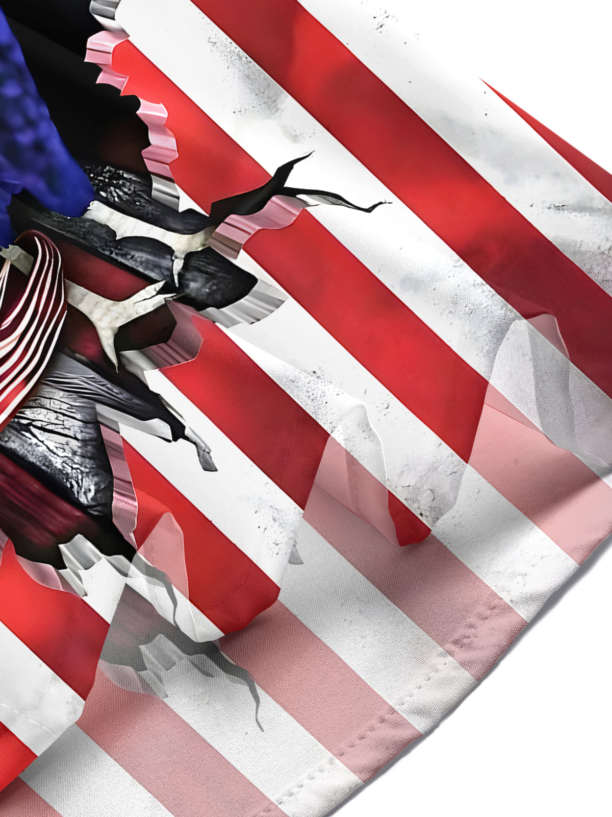 men's American flag print shirt Independence Day