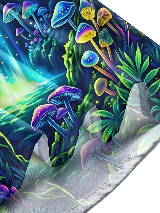 Adaychic Men's Graphic Christmas Sloth And Toucans Print Long Sleeve Shirt with Chest Pocket