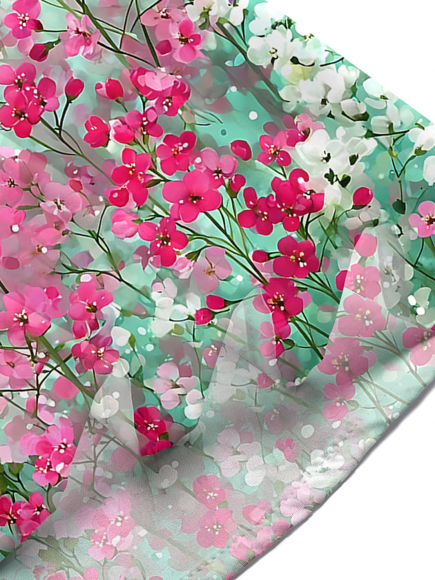 Floral Women's Short Sleeve Shirts