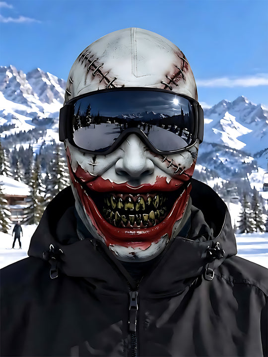 Adaychic Halloween Dark Ski Mask