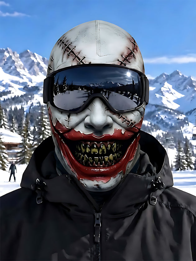 Adaychic Halloween Dark Ski Mask