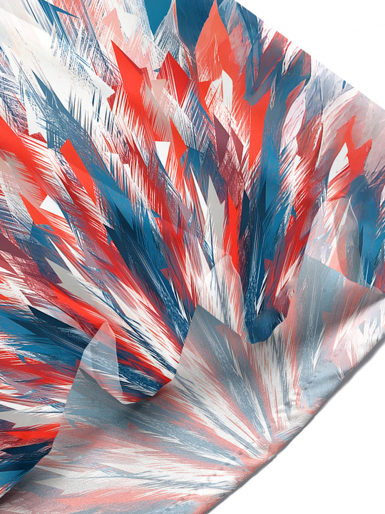 Abstract Men's Pocket Short Sleeve Shirts