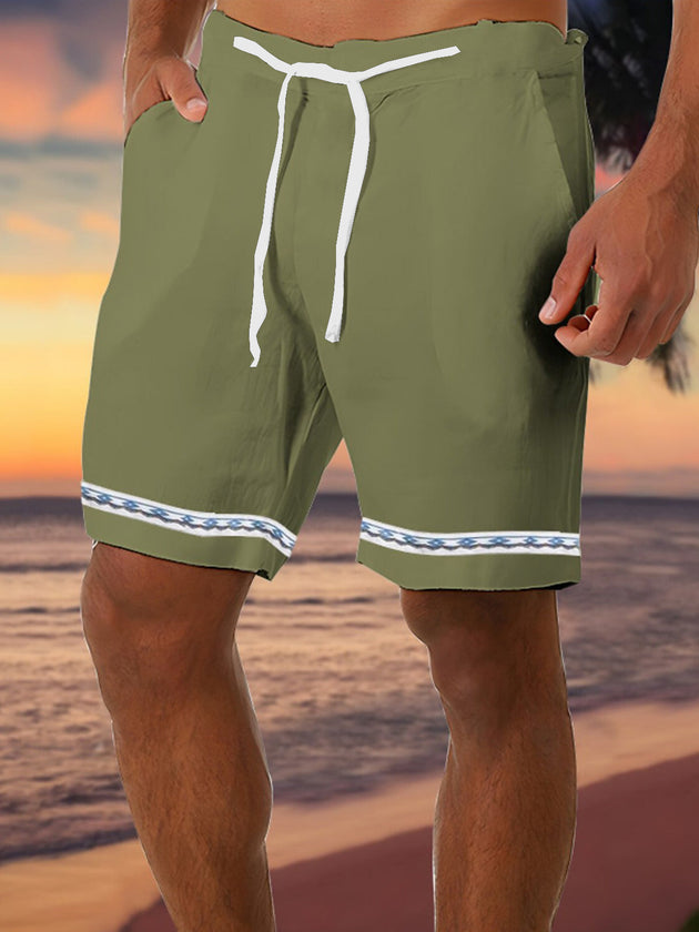 men's beach shorts casual pants side view