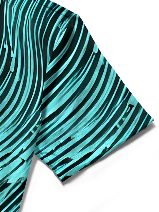 men's patterned sweater shirt close-up short sleeve