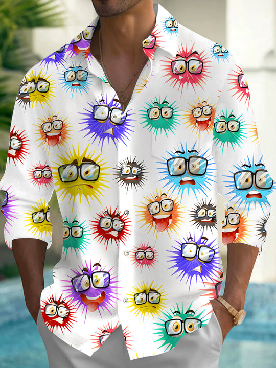 men's shirt front view