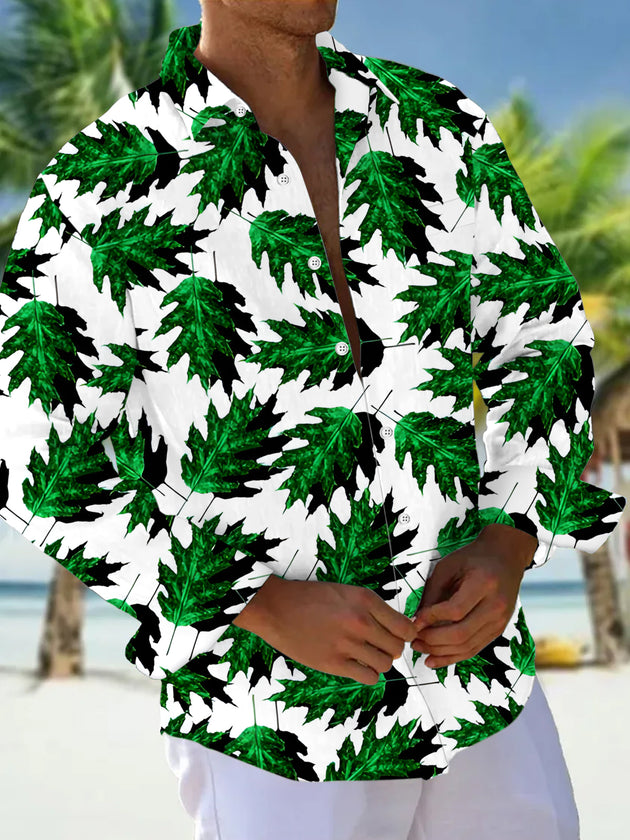 men's shirt front view
