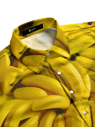men's short sleeve shirt side view
