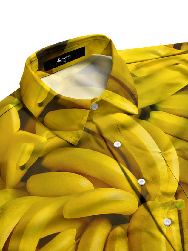 men's short sleeve shirt side view