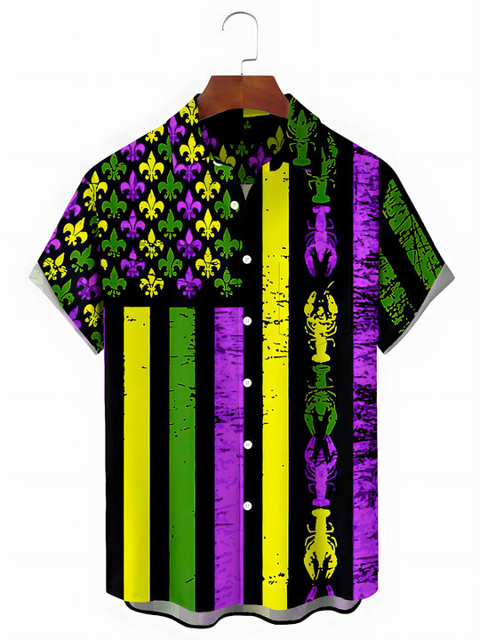 men's Valentine's Day shirt front view