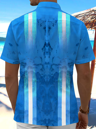men's pocket shirt back view