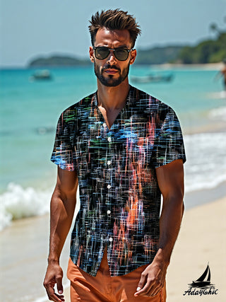 men's shirt front view