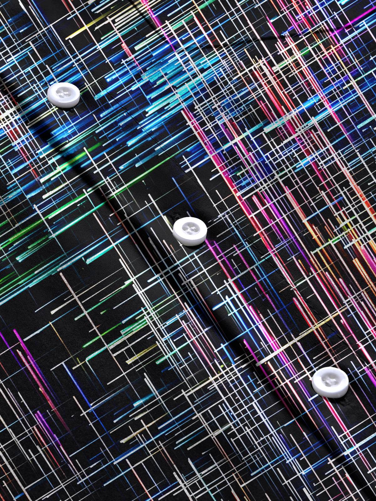 Geometry Men's Pocket Short Sleeve Shirts