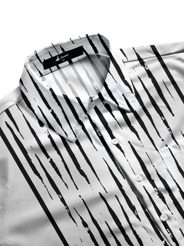 men's short sleeve shirt side view