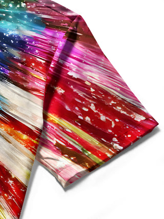 men's printed shirt Independence Day