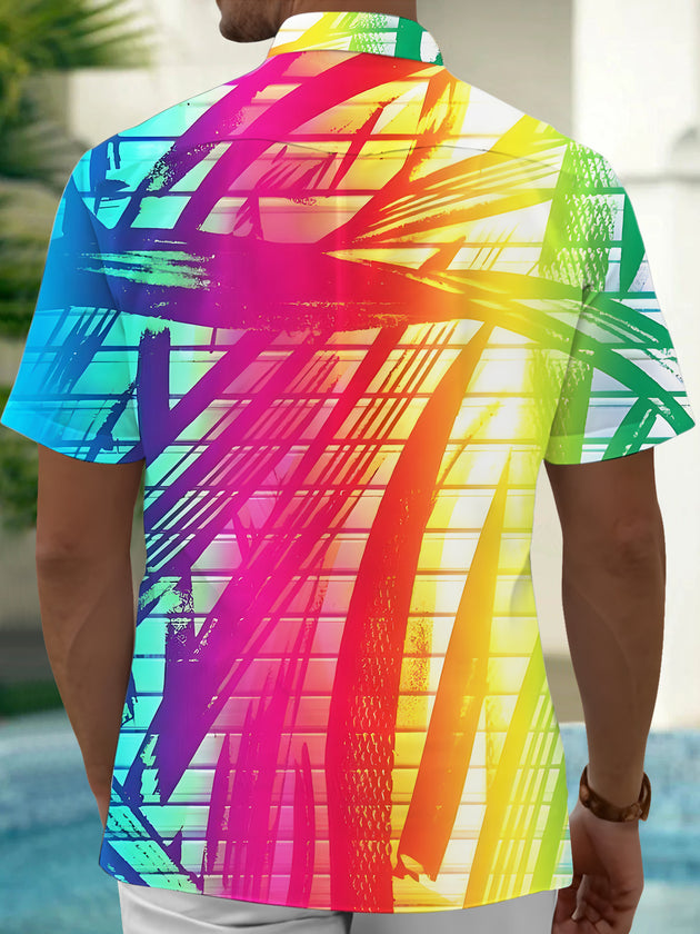men's pocket shirt back view