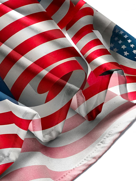 men's printed shirt Independence Day