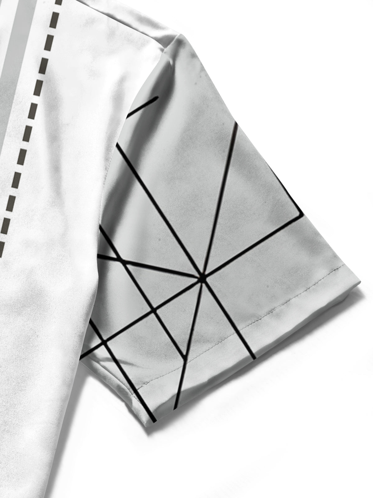 Geometry Men's Pocket Short Sleeve Shirts