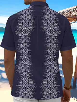 men's pocket shirt back view