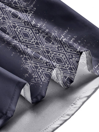 Men's geometric pocket short sleeve shirt lifestyle side view
