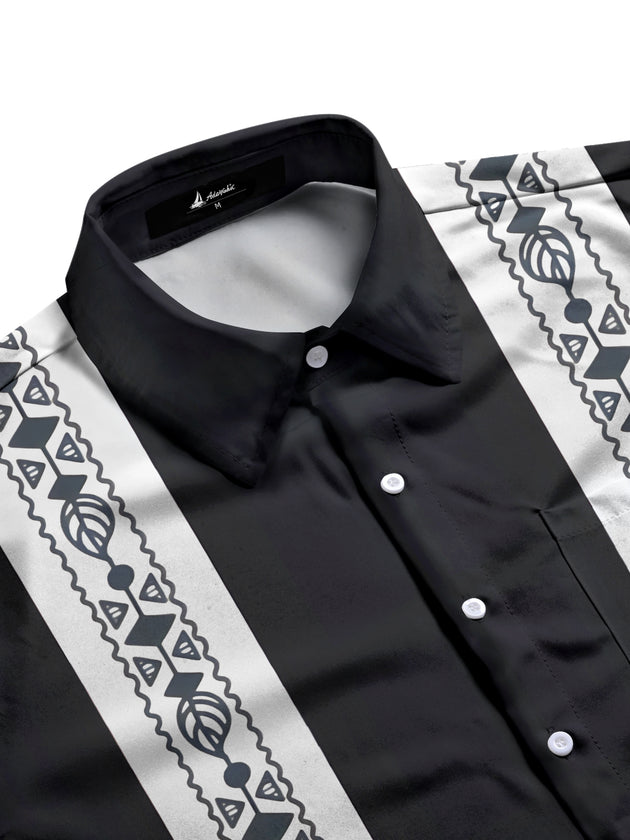 men's pocket shirt back view