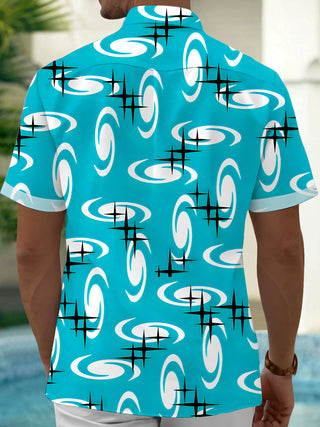 men's pocket shirt back view