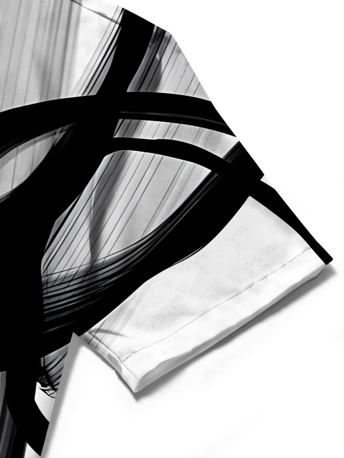 Abstract Men's Pocket Short Sleeve Shirts