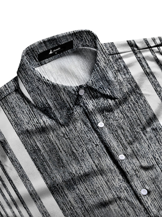 men's short sleeve shirt side view