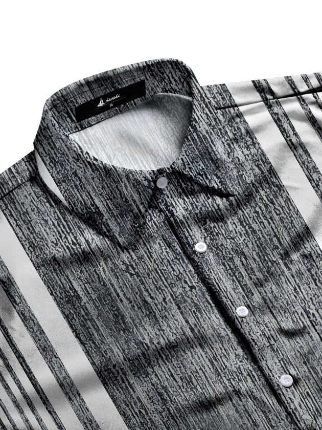 men's short sleeve shirt side view