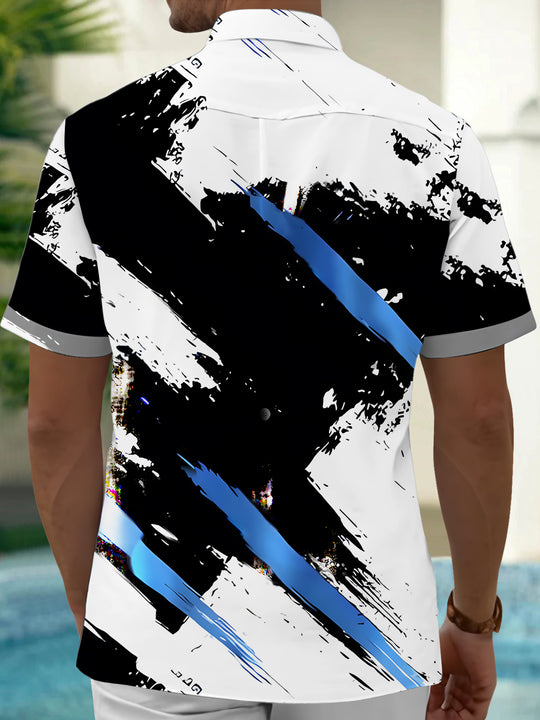 men's tye dye shirt back view