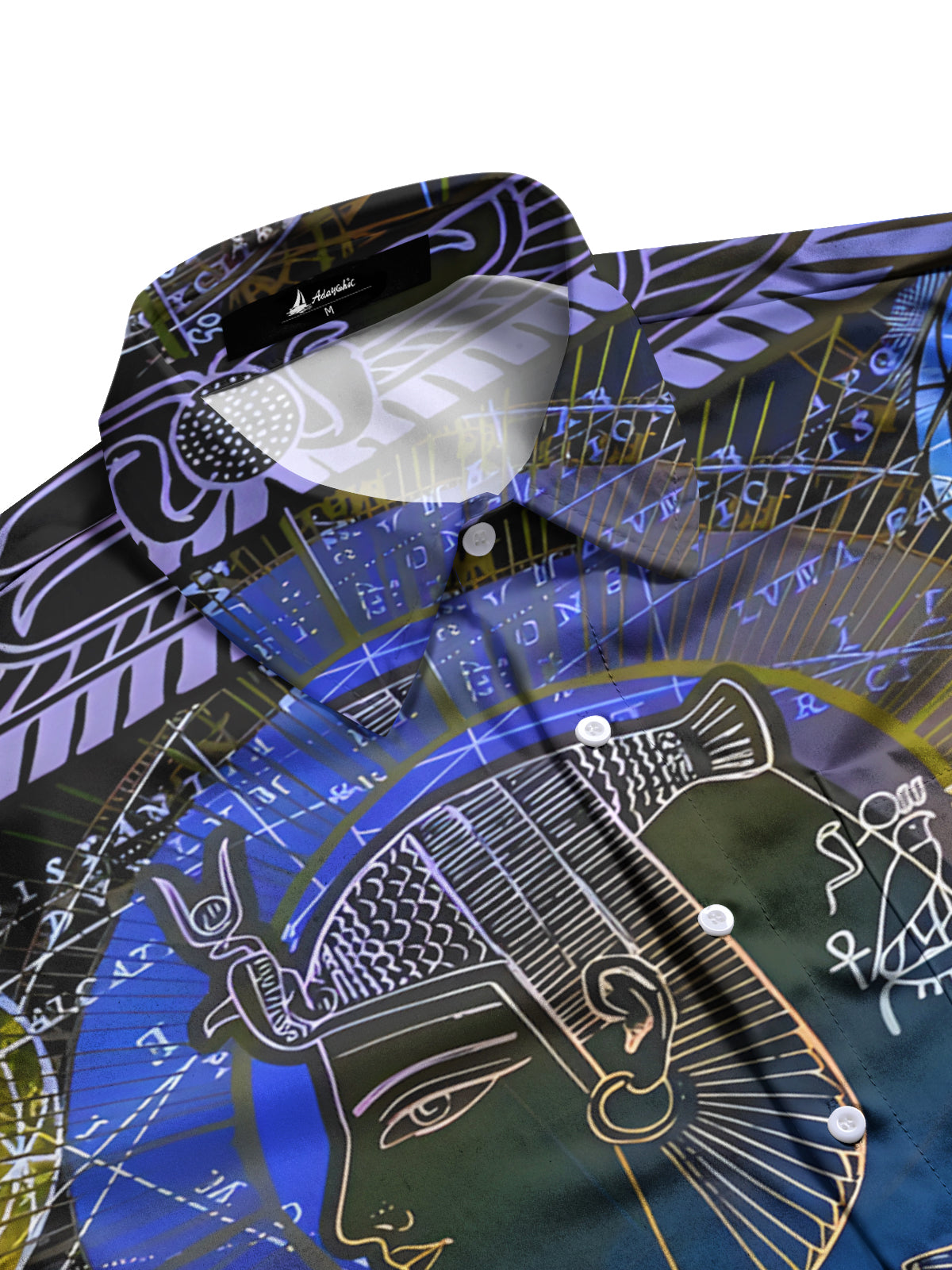 Art Print Men's Pocket Short Sleeve Shirts