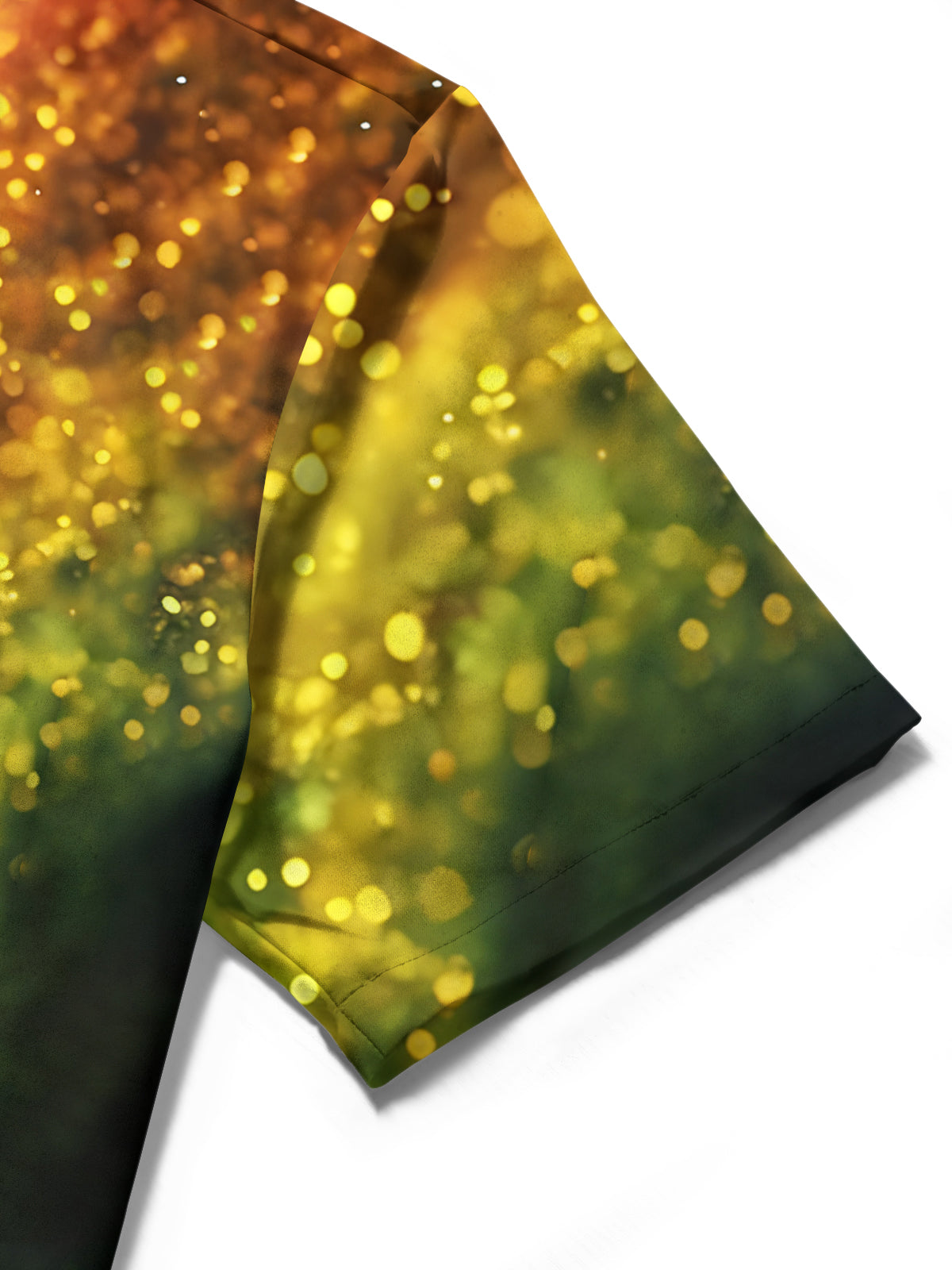 Gradient Print Men's Pocket Short Sleeve Shirts