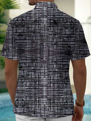 men's pocket shirt back view
