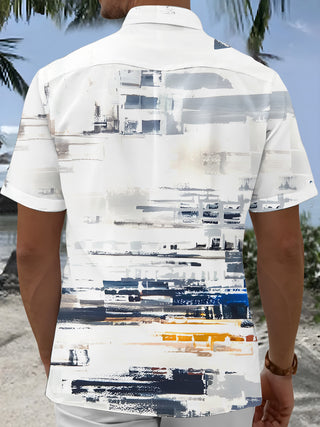 men's pocket shirt back view